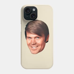 Glen Campbell / Retro 70s Style Fan Design Phone Case