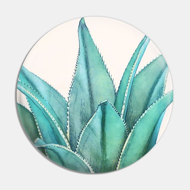 Agave Pin by CatyArte