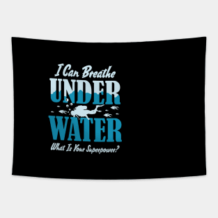 I can breathe under water Tapestry