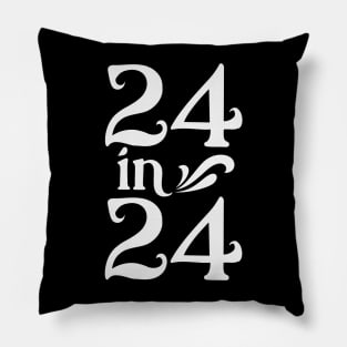 24 in 24 Pillow