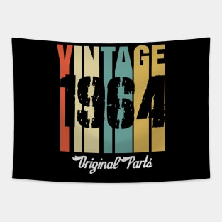 Vintage 1964 Original Parts Retro Vintage Birthday Gifts 56s Tapestry