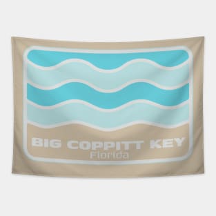 Big Coppitt Key Beach Florida - Crashing Wave on an FL Sandy Beach Tapestry