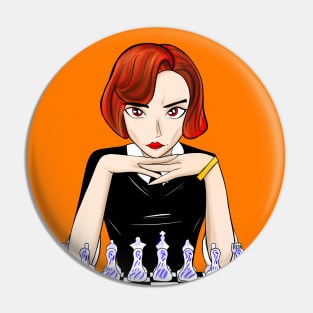 the amazing queen of the gambit in chess beth harmon Pin