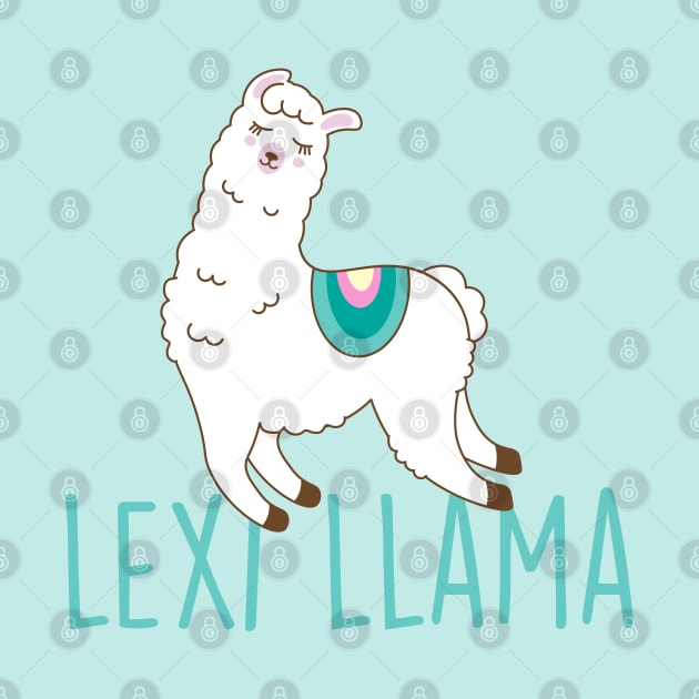 Lexi Hensler Lexi Llama by Happy Lime