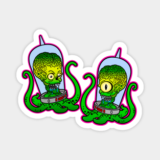 Aliens of Springfield Magnet