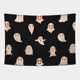 Halloween Cute Ghost Pattern Tapestry