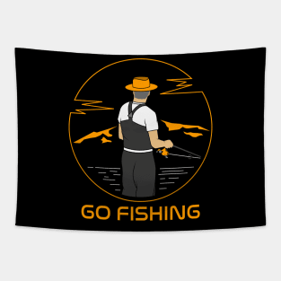 Go Fishing Tapestry
