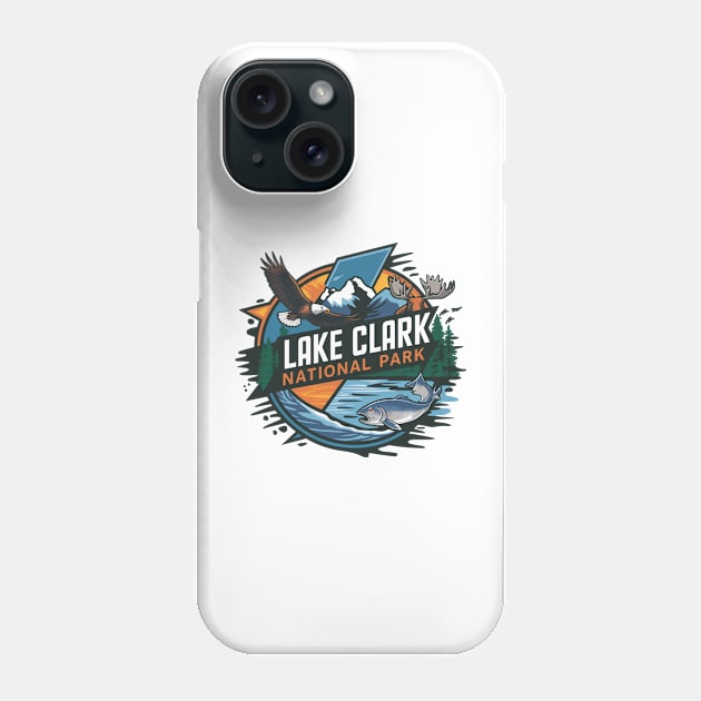Lake Clark National Park Wildlife Phone Case by Perspektiva