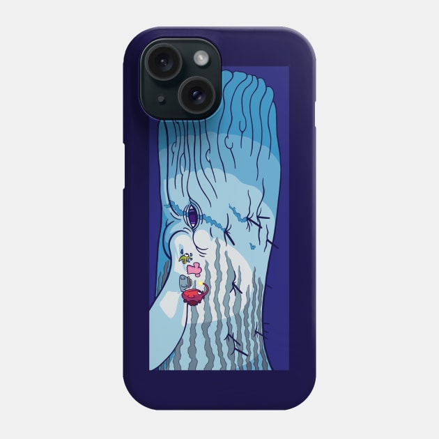 Moby Dick Ahoy! Phone Case by JanSor