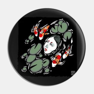 koi fish lake Pin