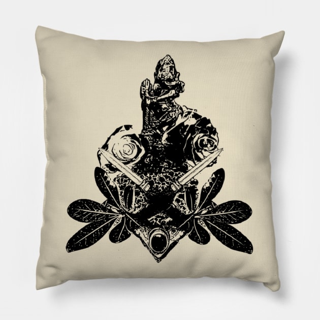 Ganesh Pillow by ForestBeing