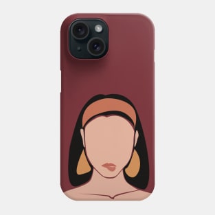 Uncertain Woman Phone Case