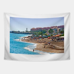 Penoncillo Beach Torrox Costa Spain Tapestry