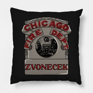 Brian 'Otis' Zvonecek | Chicago Fire Badge Pillow