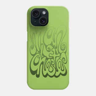 Manchester lettering - Green Phone Case