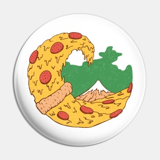 The Great Pizza of Kanagawa Pin