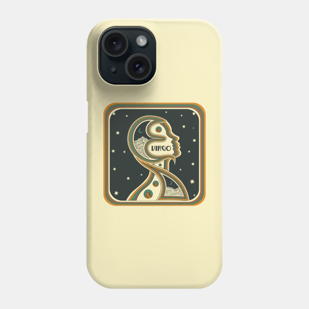 Virgo Phone Case by Inktally