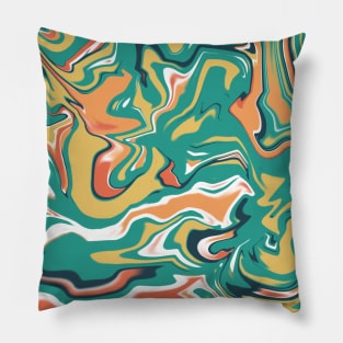 Liquid marble texture Pillow