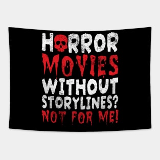 Scary Bloody Classic Horror Slasher Movies Film Lovers Tapestry