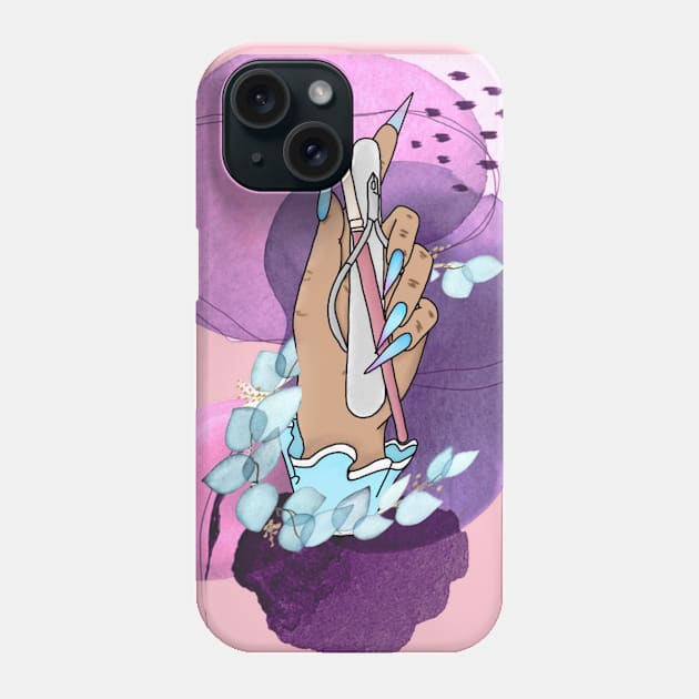 Brush in hand Phone Case by MissKriss