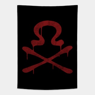 Mutant Symbol {blood-aged} Tapestry