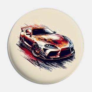 Toyota Supra Pin