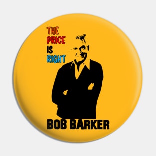 Bob Barker t-shirt Pin