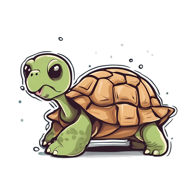 Tiny Judge The Adorable Turtle by trubble