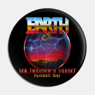 Earth tour Pin