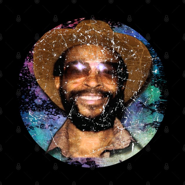 marvin gaye-Splash Paint Vintage by Hursed