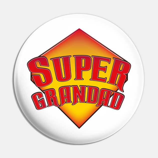 Super grandad Pin by nickemporium1