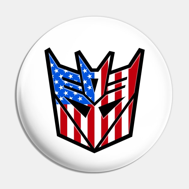 PATRIOT DECEPTICON - 2.0 Pin by ROBZILLA