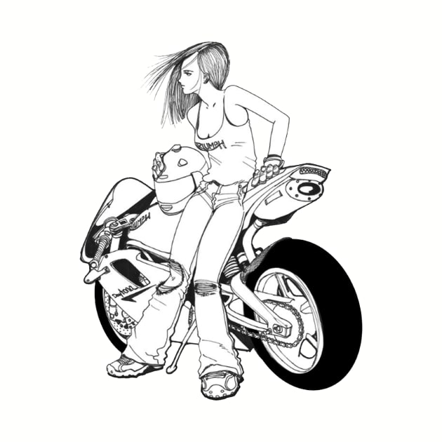 MotoGirl by rodgergise