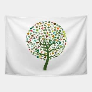 Autumn Leaves - Tree Hugger Design Tapestry