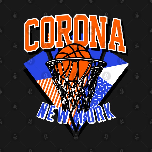 Corona New York Throwback Basketball by funandgames