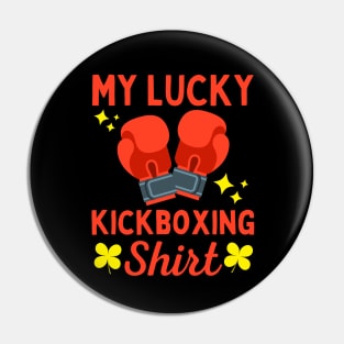 Kickboxing Lucky Pin