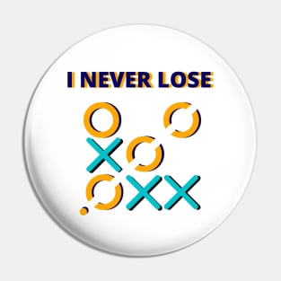 I Never Lose Pin