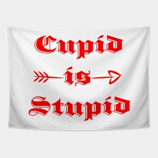 Cupid is Stupid Tapestry