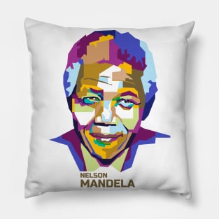 Nelson Mandela in WPAP Pillow