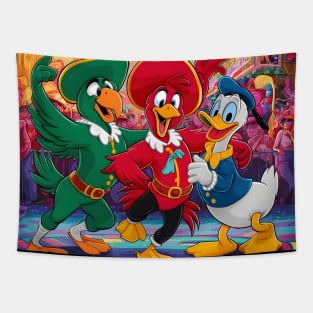 The Three Caballeros Tapestry