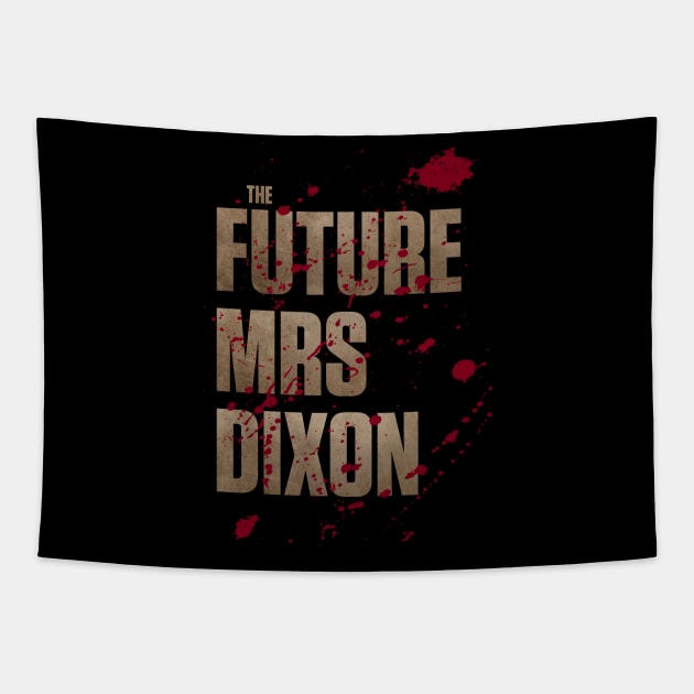 The Future Mrs Dixon Tapestry by retrogameraddict