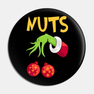 Chest Nuts Matching Chestnuts Funny Christmas Couples Nuts Pin