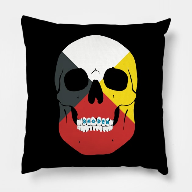 Skoden Braces Pillow by @johnnehill