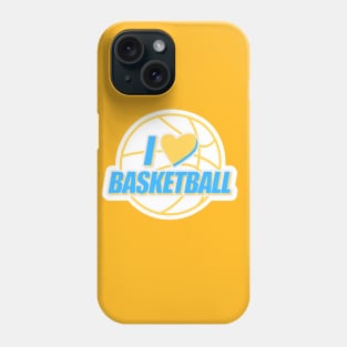 I Heart Basketball Phone Case