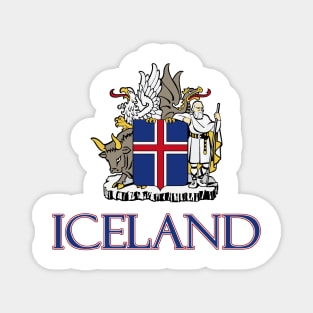 Iceland - Icelandic Coat of Arms Design Magnet