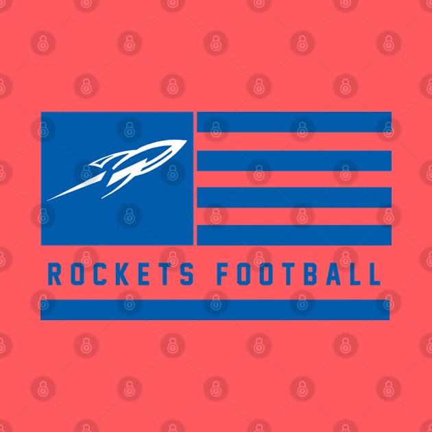 Rockets football by WHOartedLA