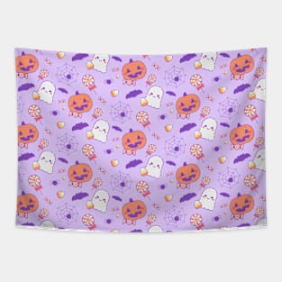 Happy Halloween! (Purple) Tapestry