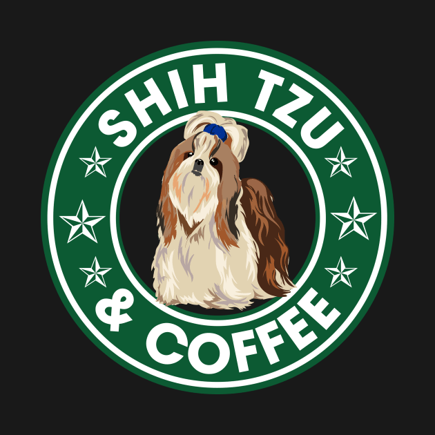 Shih Tzu And Coffee by ChristianCrecenzio