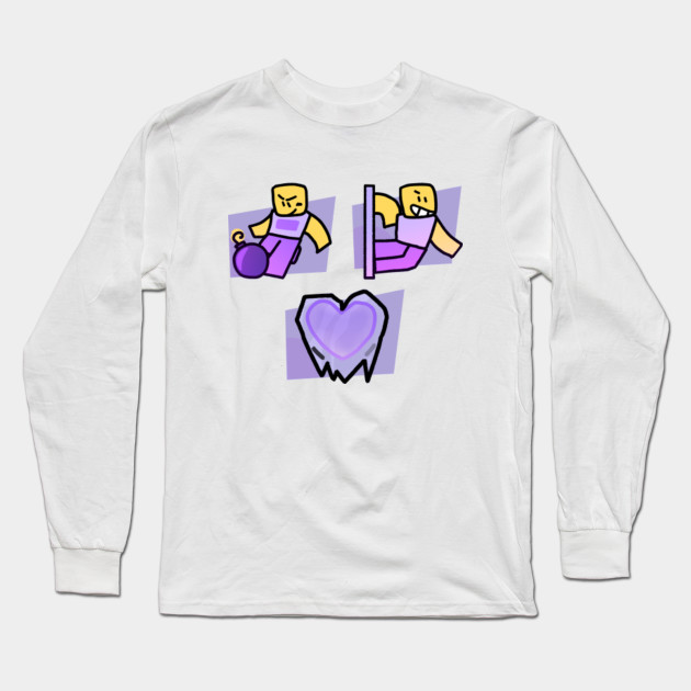 Roblox Roblox Game Roblox Characters Roblox Game Long Sleeve T Shirt Teepublic - roblox make t shirts