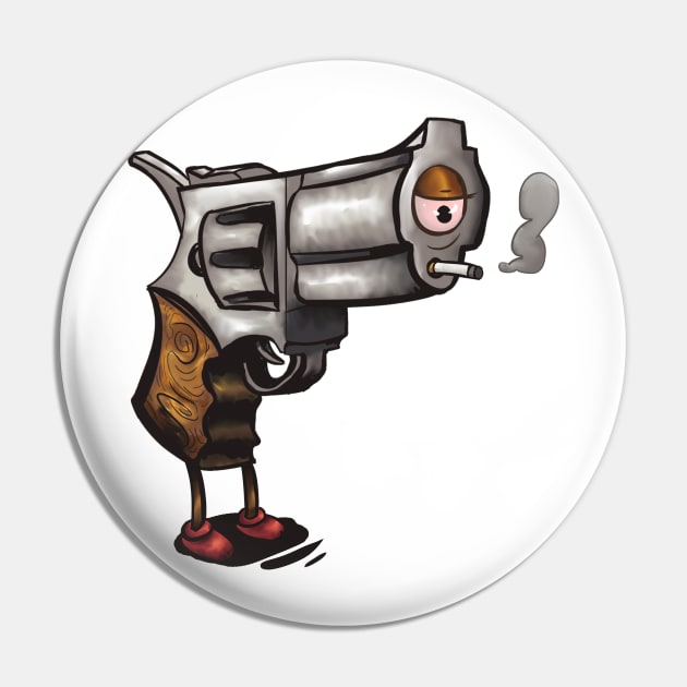 Smoking Gun Pin by ActualLiam